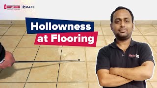 Topic 3  Hollowness at Flooring and its causes amp effects [upl. by Malka465]