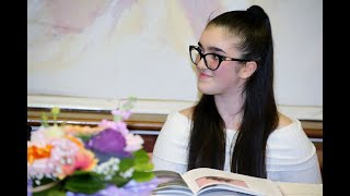 Intervista con Alice giovane e scrittrice di 14 anni [upl. by Ike378]