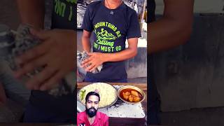 इससे सस्ता कही और नही 😱 सिर्फ 70 रु मे मुर्गा चावल 🤩 पेट भरके दिल्ली मे delhistreetfood shorts [upl. by Bein]