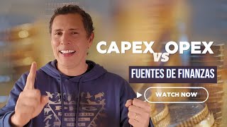 Píldoras financieras Diferencia entre CAPEX y OPEX [upl. by Adnaluy713]