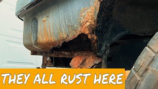 The Proper Way To Repair Rust  Large Rust Holes on Trucks and Cars [upl. by Nuahsar581]