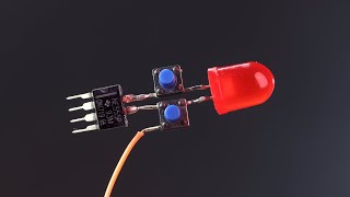 Top 2 Simple Electronics Projects with 555 Timer LED and Push Buttons [upl. by Anerom]