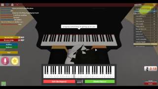 Say Something Im Giving Up On You Roblox Pianowatch keys carefully [upl. by Eberhart]