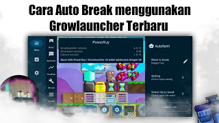 Cara Auto Farm Growlauncher Terbaru  Growtopia Indonesia [upl. by Sheryle927]