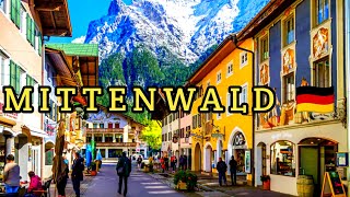 Walking in MITTENWALD  Germany 🇩🇪 2022 [upl. by Teragramyram857]