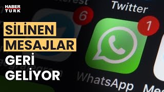 WhatsApp silinen mesajı geri yükleme özelliği getirdi [upl. by Miuqaoj697]