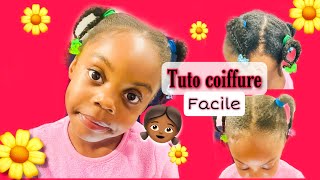 IDÉE TRESSES AFRICAINES POUR PETITE FILLE 👧🏾  COMMENT ENTRETENIR SES CHEVEUX CRÉPUS [upl. by Anehs616]