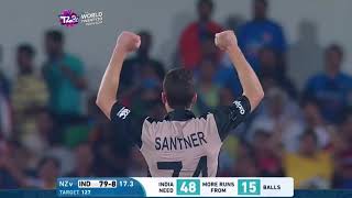 ACTION Derbyshire sign allrounder Santner [upl. by Garrick273]