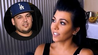 Kourtney Kardashian Calls Out Rob Over Blac Chyna Slapping Kylie Emoji [upl. by Eimerej401]