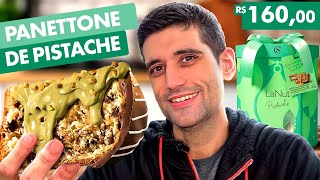 O PANETONE de PISTACHE da Cacau Show R 160 REAIS [upl. by Islek901]