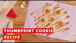 Simple Eggless Thumbprint Cookie [upl. by Beacham735]