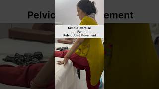 Simple Exercise For Pelvic Joint Movement naturopathyadda 9871165693 [upl. by Hauser]