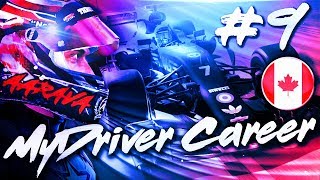 BEST RACE OF THE SERIES FIRST RACE IN NEW TEAM MEGA CRASHES  F1 MyDriver CAREER S7 Part 9Canada [upl. by Jocko]