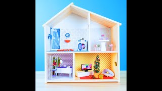 💐DIY Adorable dollhouse furniture 🏠 [upl. by Adleme290]