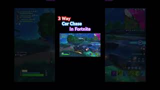 Fortnite Car Chase gaming funnyclips Fortnite fortnitecars [upl. by Peih]