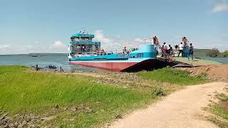 Ferry Docking at Luanda Kotieno [upl. by Yhtomit]