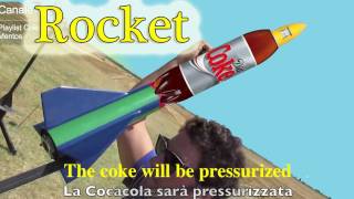 12° Coke and Mentos Rocket  Razzo Missile a base di Cocacola [upl. by Ladiv]