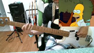 The Simpsons  Fiddle Dee Dee  bass [upl. by Ikey]