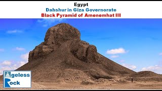 The Black Pyramid of Amenemhat III in Dahshur Egypt [upl. by Chesnut]