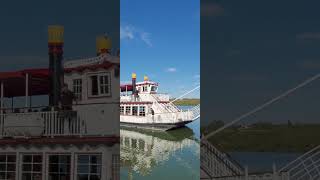 Ship The Prairie Lilly Saskatchewan River Canada 🇨🇦 Saskatoon🌞👍 🚢 [upl. by Etnor]