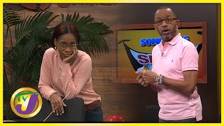 Neville Bell vs Simone ClarkeCooper Bobsleigh Answer Challenge  TVJ Smile Jamaica [upl. by Annaid]