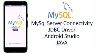 MySQL Server Android Studio JDBC Connection  java [upl. by Melany]