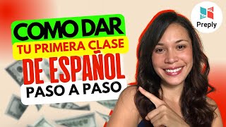 TUTORIAL Como Dar La Primera Clase De Español Para Extranjeros  ENSEÑAR ESPAÑOL ONLINE [upl. by Basile]