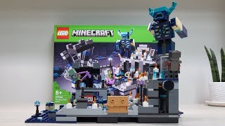 LEGO Minecraft 21246 The Deep Dark Battle [upl. by Yecnahc243]