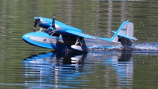 Bobs Flite Test Grumman Widgeon at Lily Pond [upl. by Euqirrne]