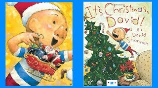 Its Christmas David Book Read Aloud Audio Childrens Book By David Shannon [upl. by Grazia]