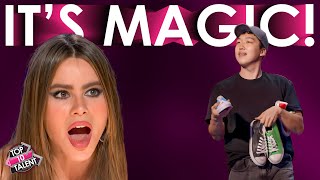 5 COOLEST Magicians on AGT and BGT [upl. by Anuqahs]