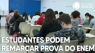 Estudantes podem remarcar prova do Enem por dificuldade de acesso [upl. by Tewfik390]