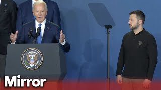 Joe Biden introduces Zelensky as President Putin [upl. by Rew836]