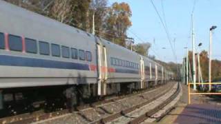 Septa quotBomberquot set with AEM7 2303 at Wynnewood PA [upl. by Lynch]