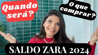 SALDOS ZARA 2024 TUDO QUE VOCÊ PRECISA SABER ANTES DE COMPRAR [upl. by Aigneis777]