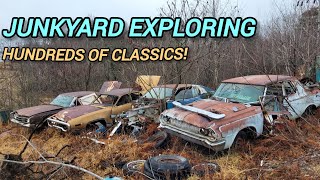 Junkyard Walk Through Hundreds of Classics Left to Rot in Northeast Pennsylvania [upl. by Hanonew]