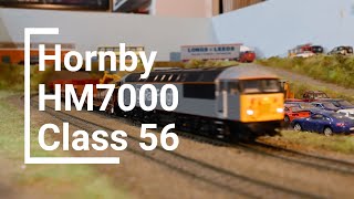 Hornby HM7000 Class 56 DCC Sound Demo [upl. by Ynneh125]