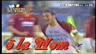 Derby Romano il più bello 110499 Roma 3 Lazio 1 Totti li purga e lo scudetto vola via [upl. by Yellhsa673]