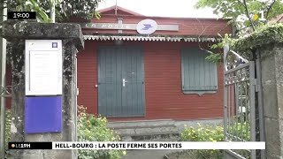 A Salazie la Poste du village dHellbourg devrait fermer ses portes dici la fin de lannée [upl. by Meelas]