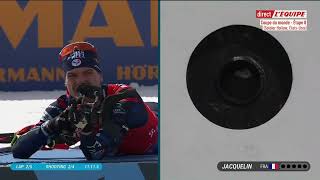 BIATHLON 2024 POURSUITE HOMMES SOLDIER HOLLOW 2024 [upl. by Matheson]