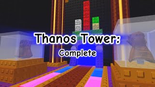 Thanos Tower Complete  Jukes Towers of Hell [upl. by Nohsal]