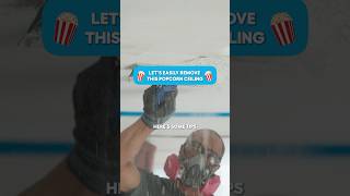 DIY Popcorn ceiling removal made easy 🍿 [upl. by Yramesor]