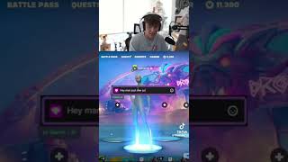 Sypherpk disses clix 😳 fortnitememes fortnite fortniteclips clix sypherpk [upl. by Groark]