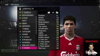 Liverpool All Faces  PES 2010 HD [upl. by Olympias]