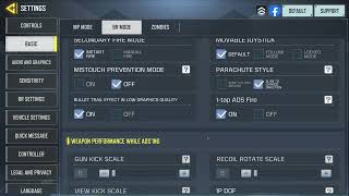 My Sensitivity Settings for CODM Multiplayer amp Battle Royale GameLoop Users [upl. by Sirovaj]