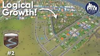 Building Upon What You Have  Bluffside Crossing Ep 2 Cities Skylines Modded Build [upl. by Yelrac308]