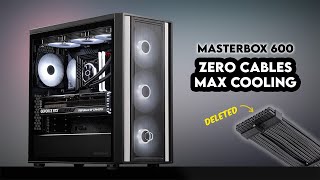 This PC Build is Clean amp Powerful Cooler Master Masterbox 600 BTF Gaming PC Build  ROG 4090 [upl. by Krebs562]