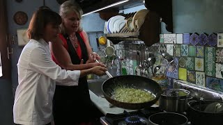 Recipes from a kitchen in Sicily Arancini and pasta with pistachio [upl. by Yila]