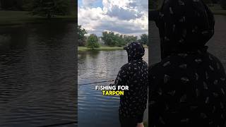 Fishing for Tarpon in the Florida Keys or Texas Pond Hopping You literally cant tell the difference [upl. by Ydnamron]