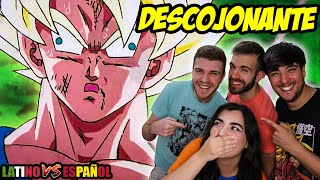 🤣LAS ESCENAS MAS GRACIOSAS DE DRAGON BALL Z🤣 💥ESPAÑOLES REACCIONAN💥 [upl. by Lea]